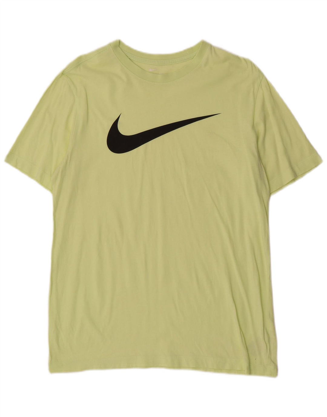 Męski T-shirt z grafiką Nike, bawełniany, średni zielony
