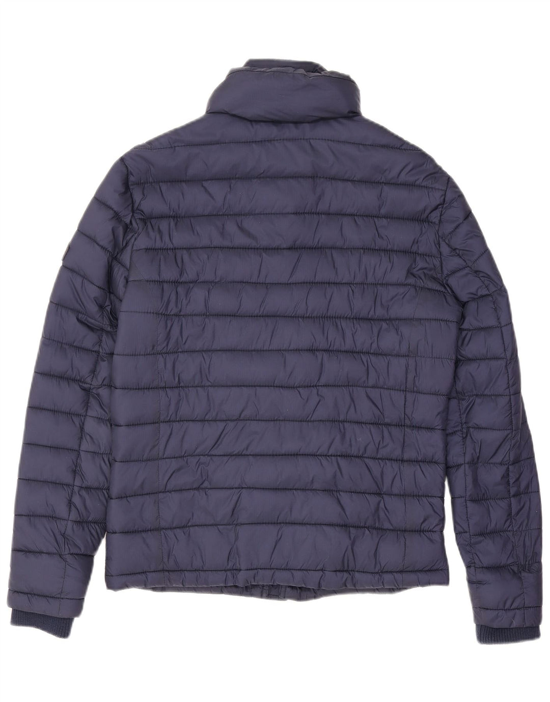 Męska ocieplana kurtka Superdry UK 36, mała, granatowa, nylonowa