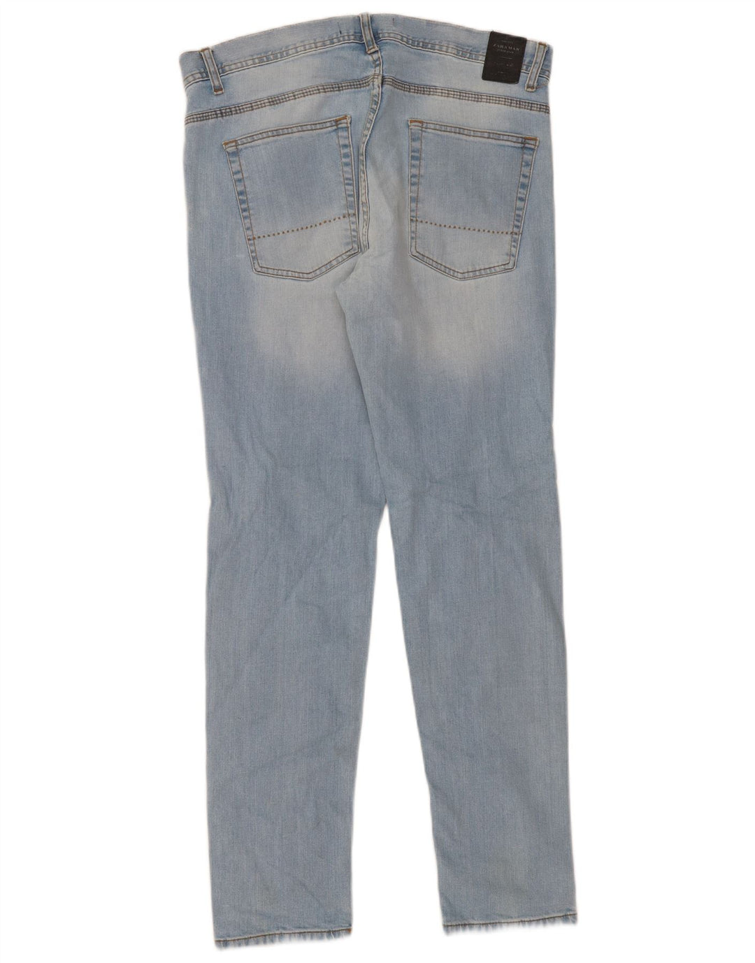 Męskie jeansy Zara Slim EU 46 XL W36 L32 Niebieskie