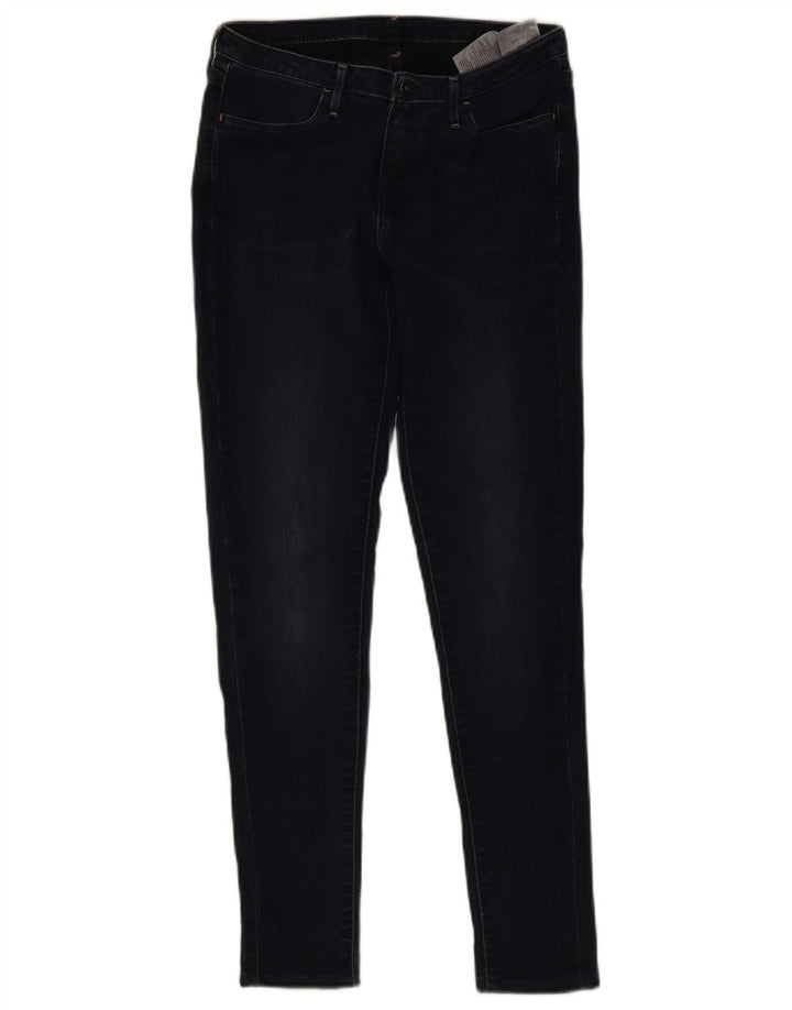 Damskie jeansy skinny LEVI'S W25 L26 Granatowe, bawełniane
