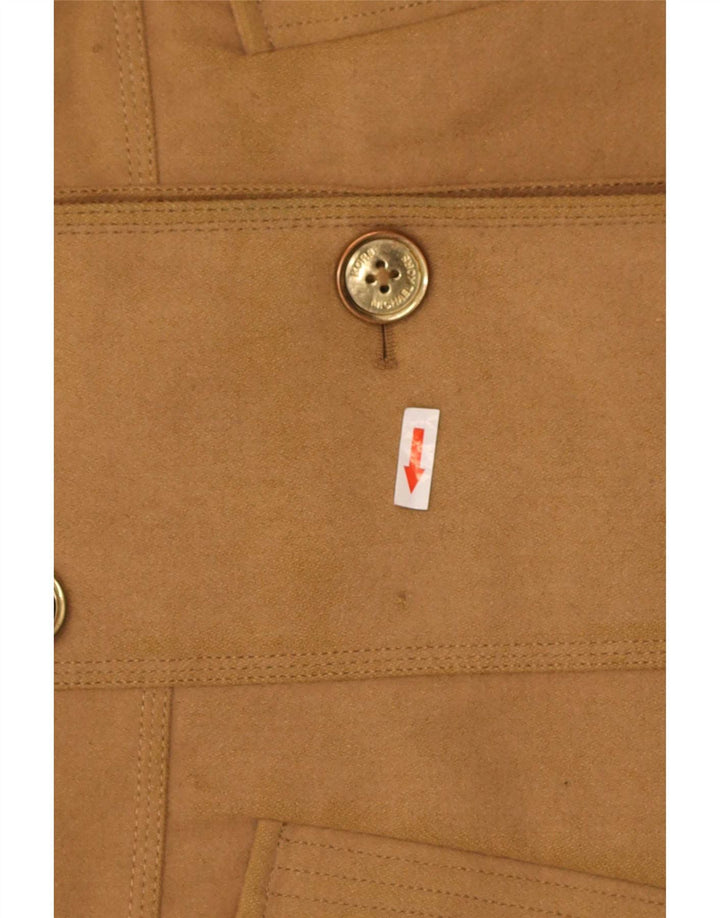 Płaszcz damski Michael Kors Pea Coat US 10 Large Beżowa wełna