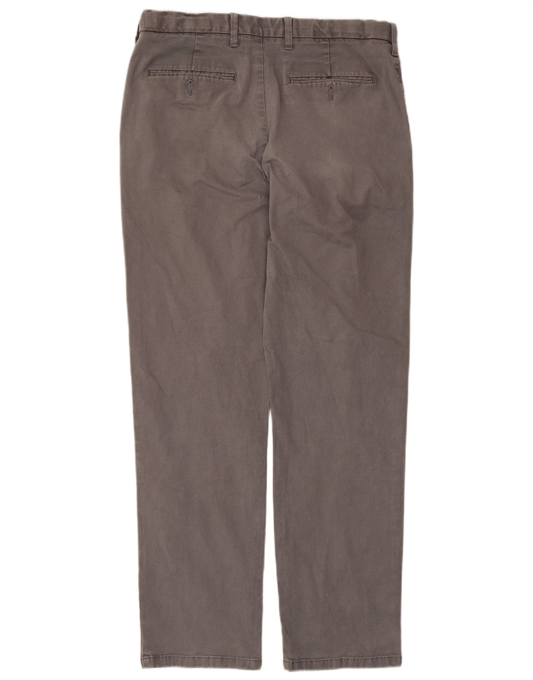 Męskie spodnie typu chino Regular Marks & Spencer W34 L31 Szara bawełna