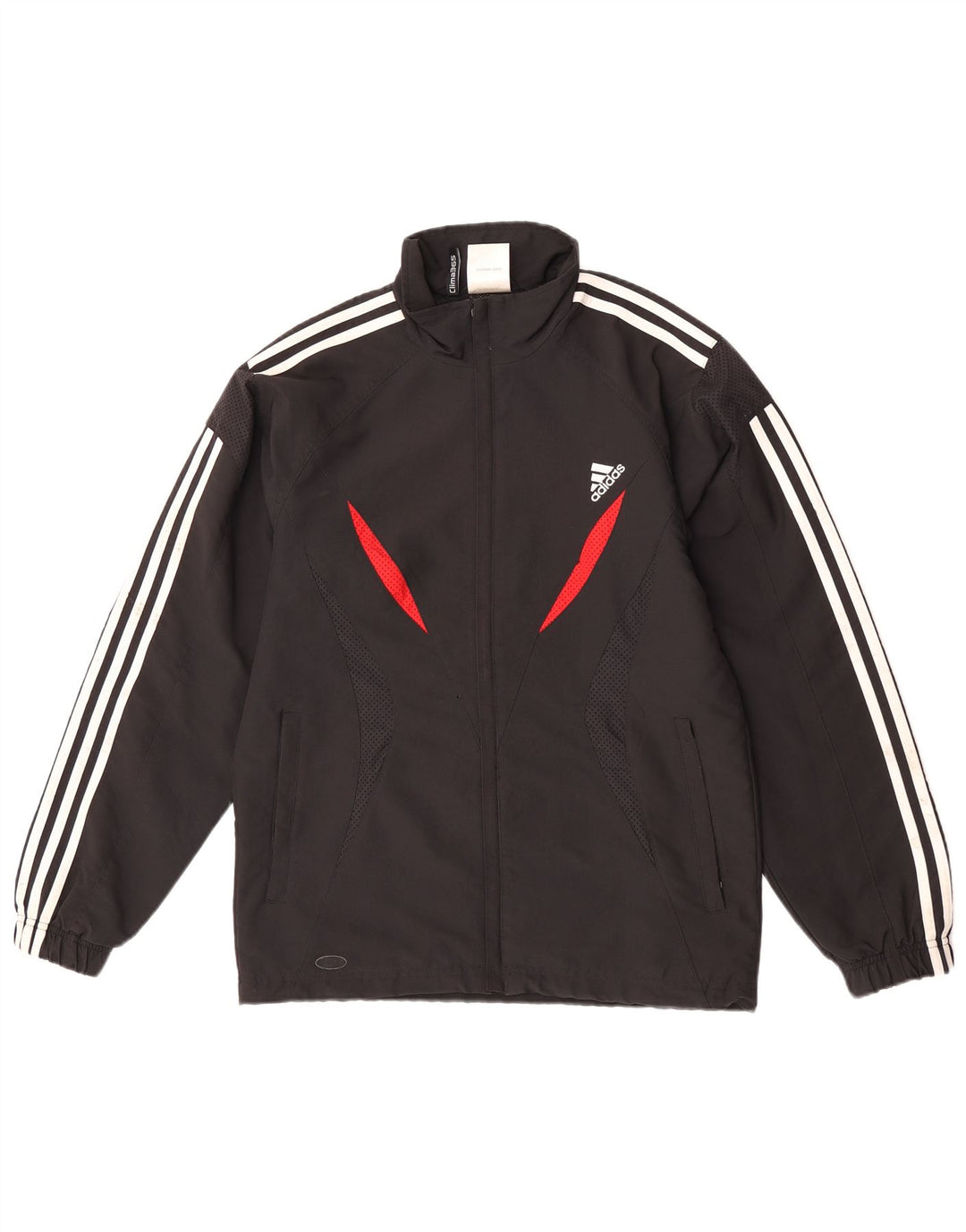 Adidas Męska kurtka przeciwdeszczowa Clima 365 UK 34 XS Czarny poliester z blokami kolorów