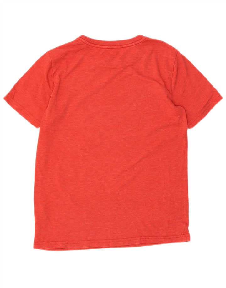 Chłopięcy T-shirt z grafiką Puma, 10-11 lat, średni czerwony, bawełniany