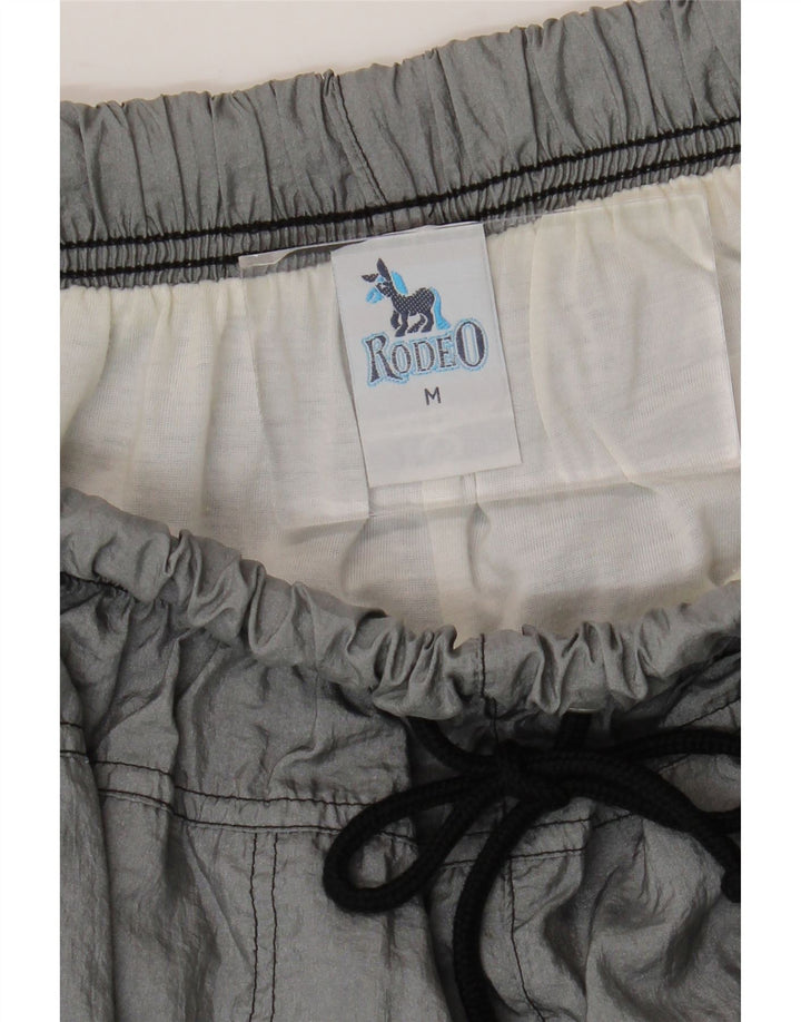 Męskie spodnie dresowe Rodeo Joggery Średni szary nylon
