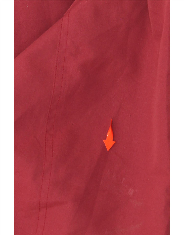 Męska kurtka bomberka UMBERTO ROSETTI UK 38 Średni Burgund Argyle/Diament