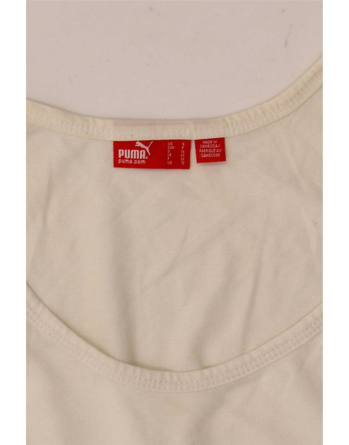 Damska kamizelka Puma Top UK 8 Small Off White