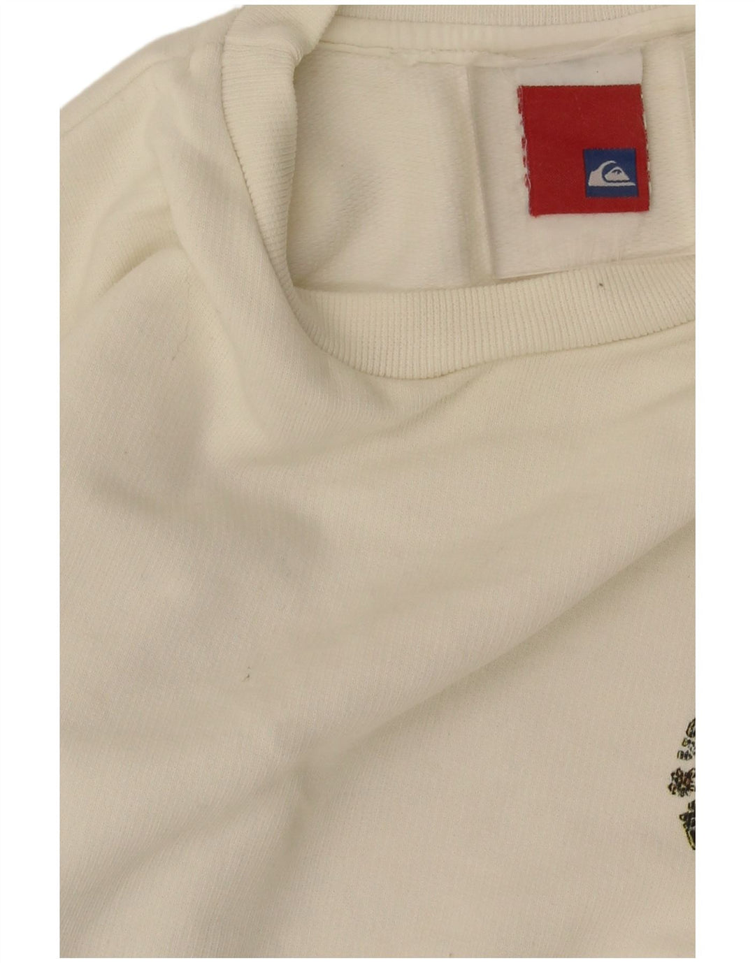 Bluza chłopięca Quiksilver z grafiką, 11-12 lat, biała