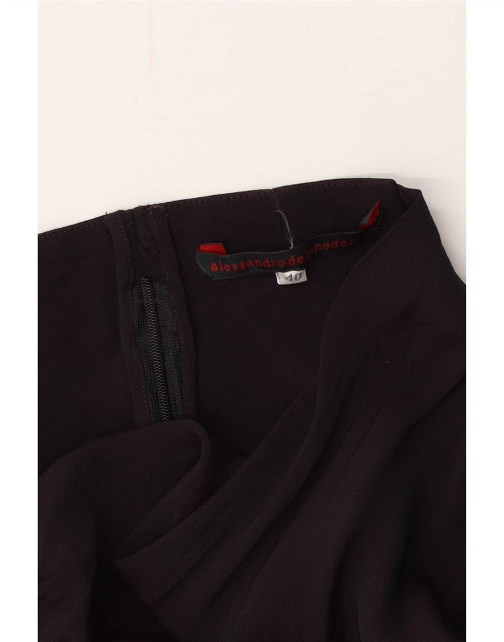 Damska sukienka maxi z długim rękawem w stylu vintage IT 40 Small Black