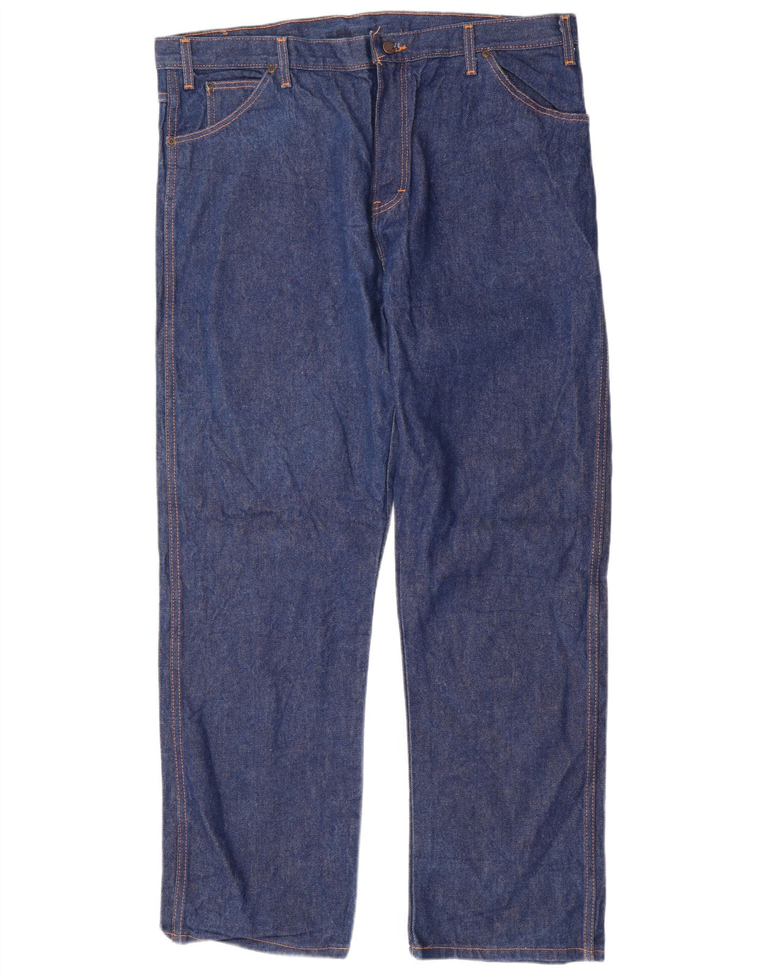 Męskie proste dżinsy DICKIES o regularnym kroju W42 L34, niebieska bawełna