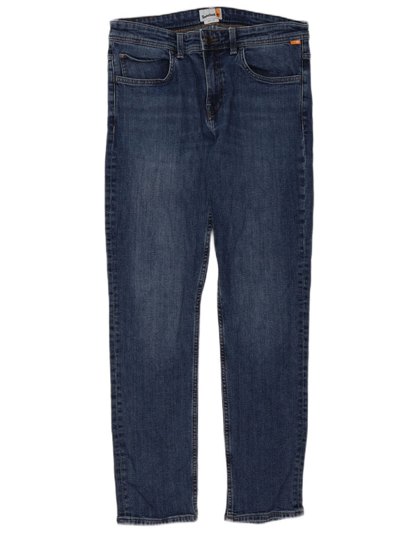 Męskie jeansy Timberland W33 L32 Niebieskie bawełniane