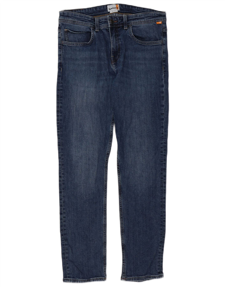 Męskie jeansy Timberland W33 L32 Niebieskie bawełniane