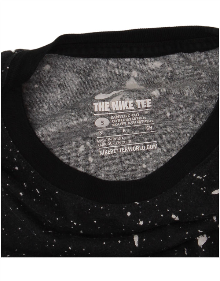 Męski T-shirt Nike z grafiką, mały, czarny w kropki
