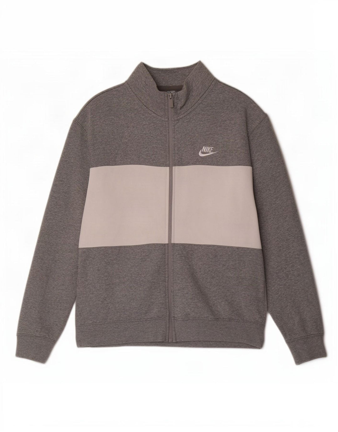 Męska kurtka dresowa Nike, bawełniana, w kolorze średniej szarości