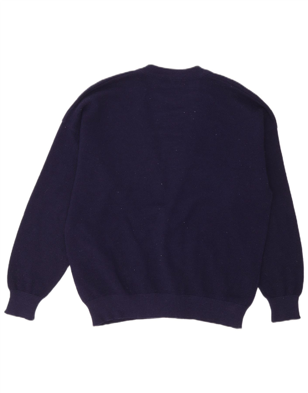 Lacoste Męski sweter rozpinany Rozmiar 6 XL Granatowa wełna
