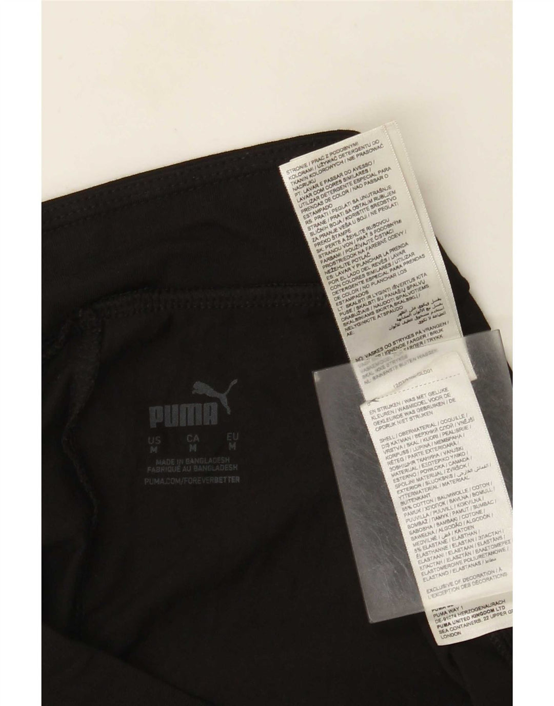 Legginsy damskie Puma UK 12, średnie czarne, bawełniane