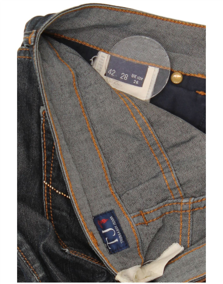 Dżinsy damskie Trussardi W26 L30 Granatowe bawełniane