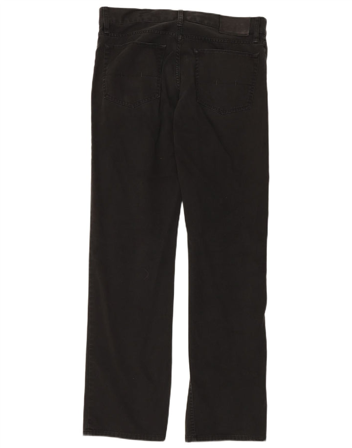 POLO RALPH LAUREN Męskie proste dżinsy W32 L32 Czarna bawełna