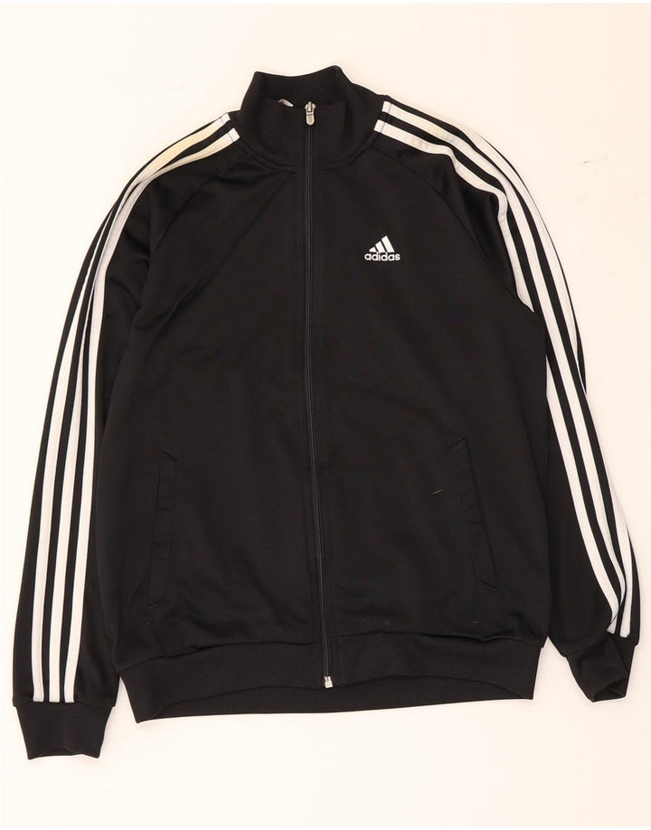 Adidas Chłopięca Kurtka Dresowa Clima 365 11-12 Lat Czarny Poliester
