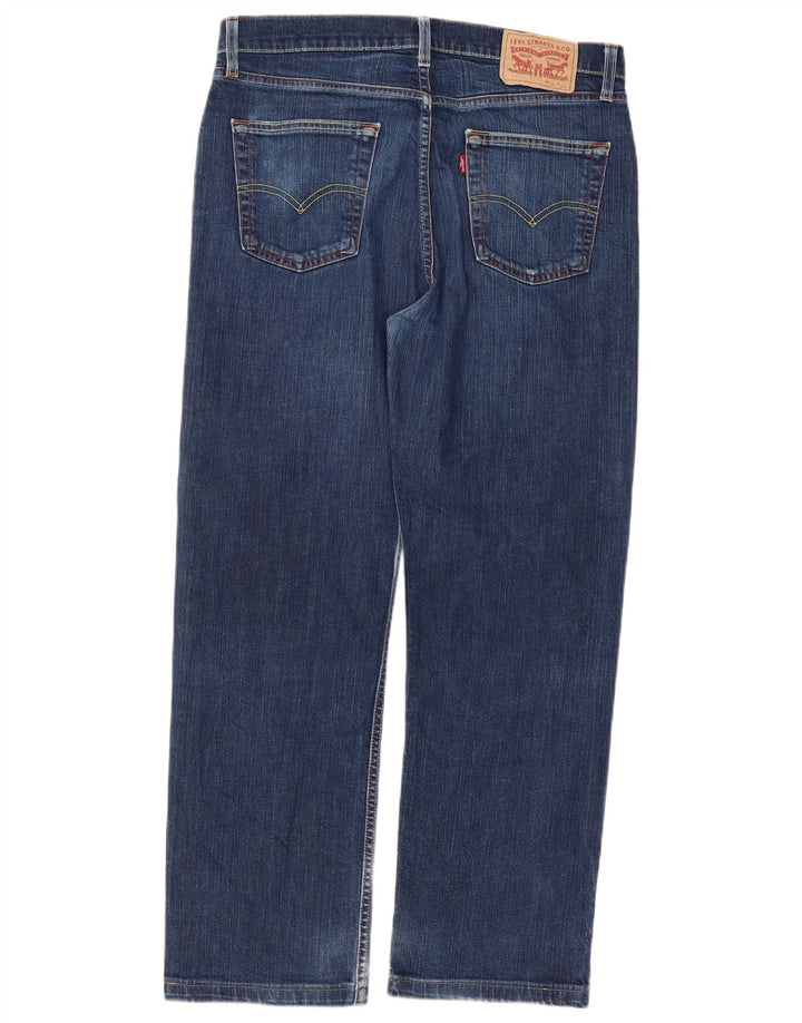 Męskie jeansy Levi's 751 Straight W34 L29 Niebieskie bawełniane