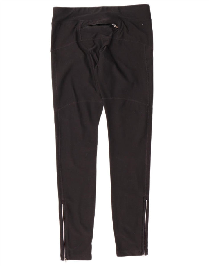 Legginsy damskie NIKE UK 10, małe, czarne, poliestrowe