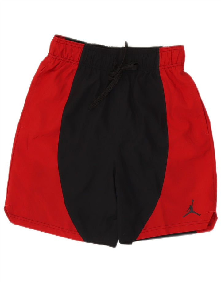 Męskie spodenki sportowe JORDAN Dri Fit, mały, czarny poliester z blokami kolorów