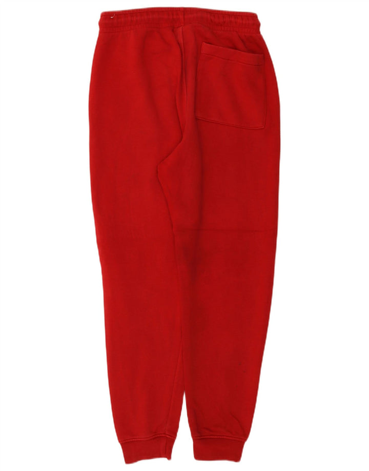 Jordan Mens Tracksuit Trousers Joggers Small  Red Cotton