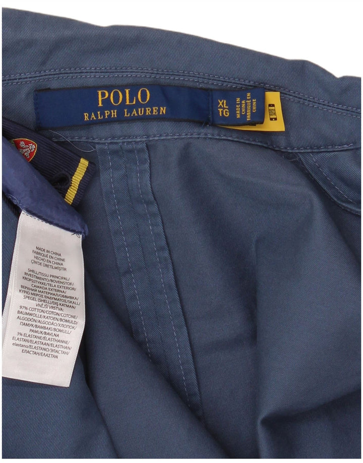 POLO RALPH LAUREN Męska marynarka zapinana na 2 guziki, UK 42 XL, granatowa, bawełniana