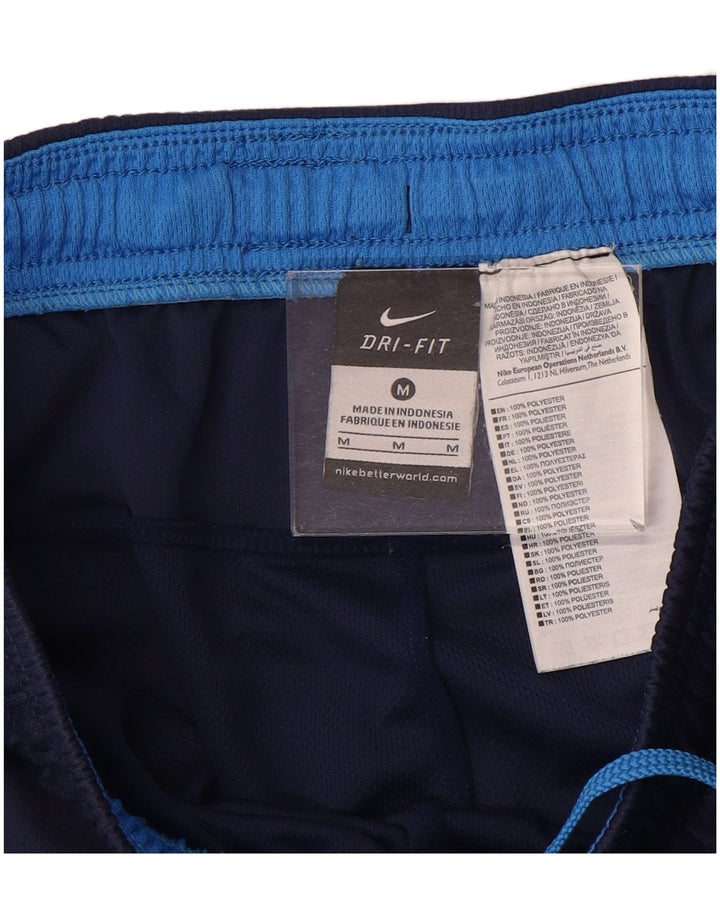 Męskie spodenki sportowe Nike Dri Fit, średni granatowy poliester