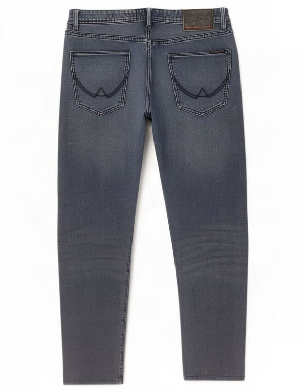 Męskie jeansy Superdry Slim Tapered W31 L32 Niebieskie, bawełniane