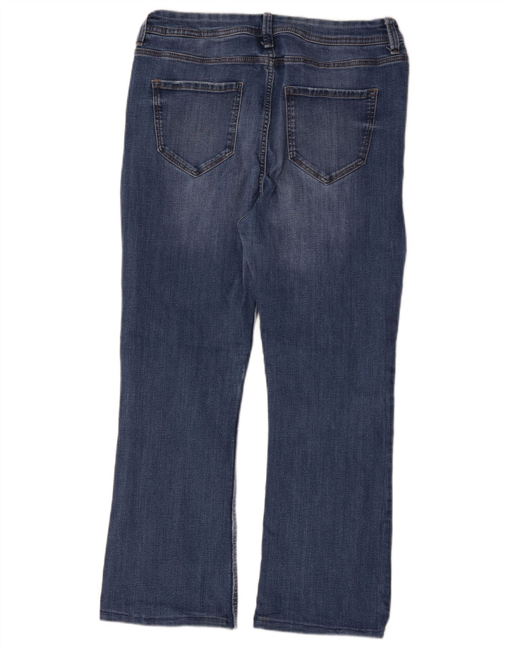 Marks & Spencer Damskie jeansy Bootcut W32 L26 Niebieskie, bawełniane