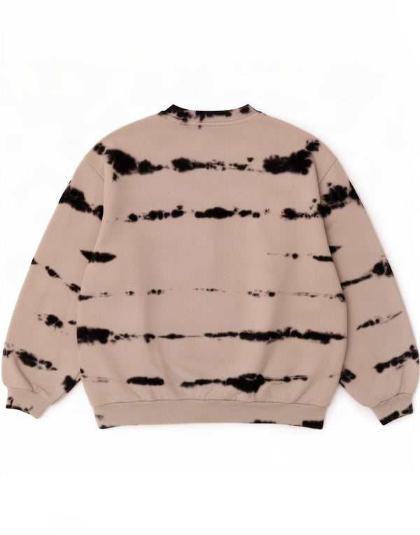 Męska bluza Levi's Sweter Medium Off White Tie Dye Cotton
