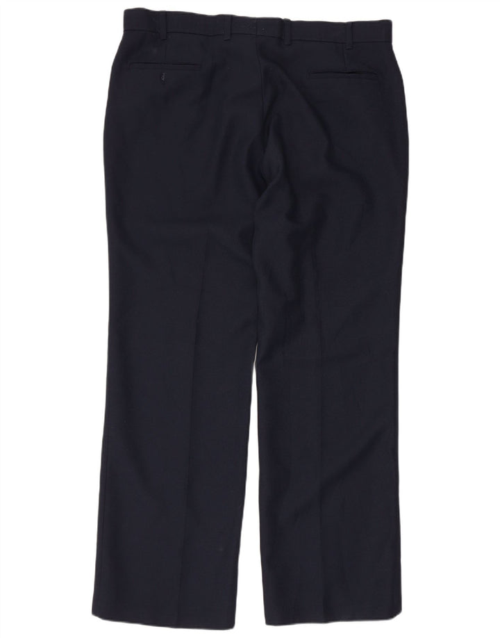 Spodnie męskie LEVI'S Action Slacks, proste, codzienne, W38 L30, granatowe