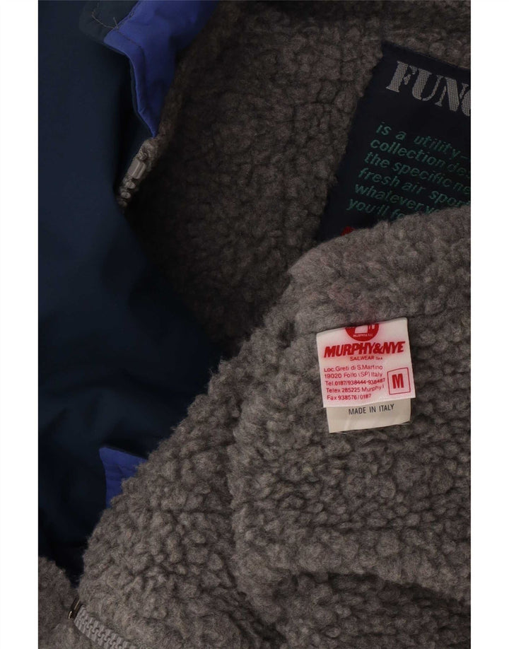 Męska kurtka Sherpa Parka z kapturem Murphy & Nye UK 38, średni granat