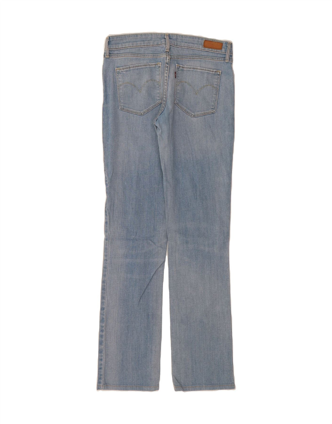 LEVI'S Womens Straight Jeans W29 L34 Blue Cotton Vintage Levi's and Second-Hand Levi's from Messina Hembry 