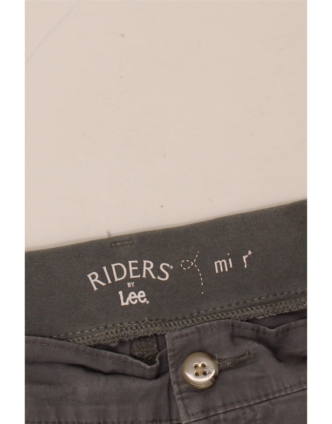 Damskie spodenki Chino LEE Riders Mid Rise W36 XL, szare