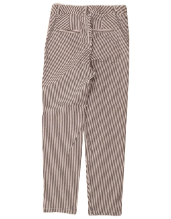 Damskie spodnie Chino Marks & Spencer UK 8 Small W28 L30 Białe prążki