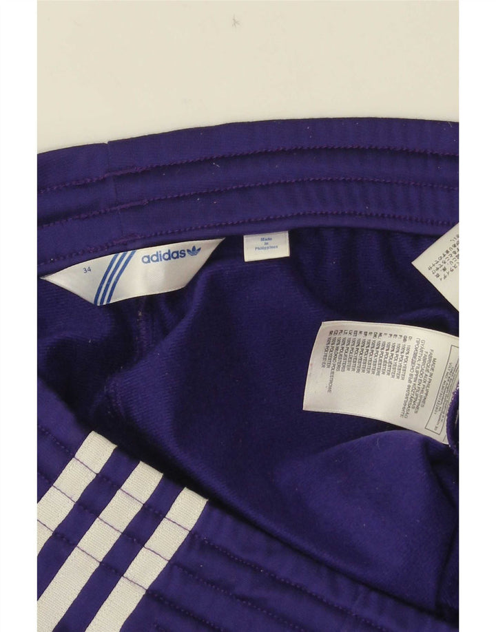 Damskie spodnie dresowe Adidas EU 34 XS Fioletowy poliester