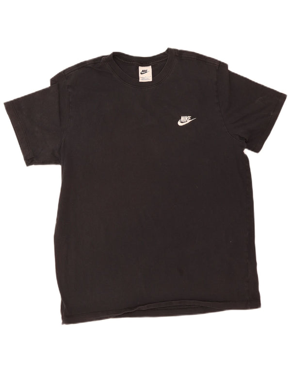 Męski T-shirt Nike, duży, czarny, bawełniany