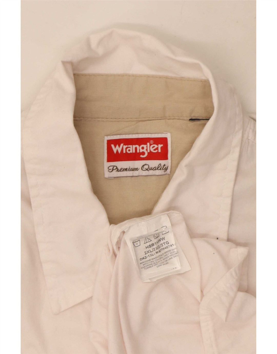 Koszula męska z krótkim rękawem Wrangler 2XL, różowa