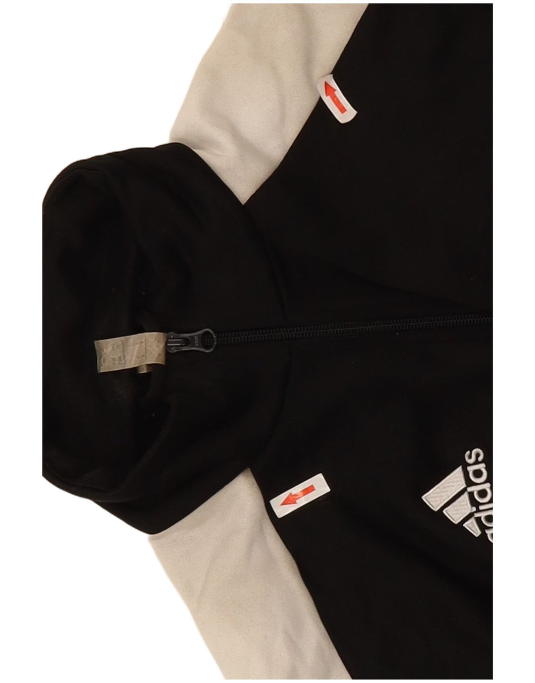 Męska bluza dresowa Adidas, duża, czarna, poliestrowa z blokami kolorów