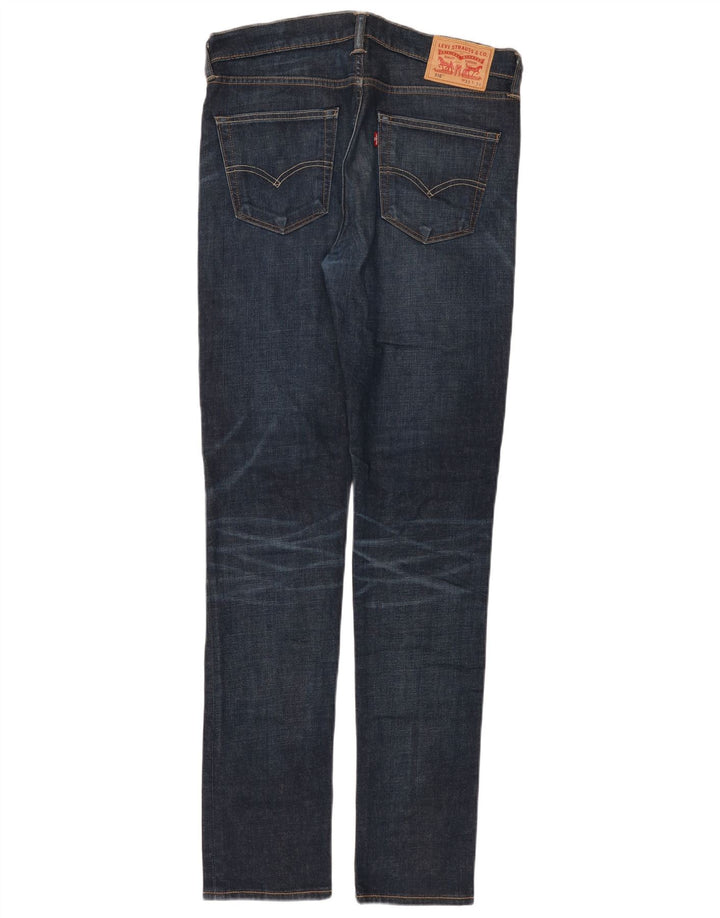 Męskie jeansy LEVI'S 510 Skinny W33 L34 Granatowa bawełna