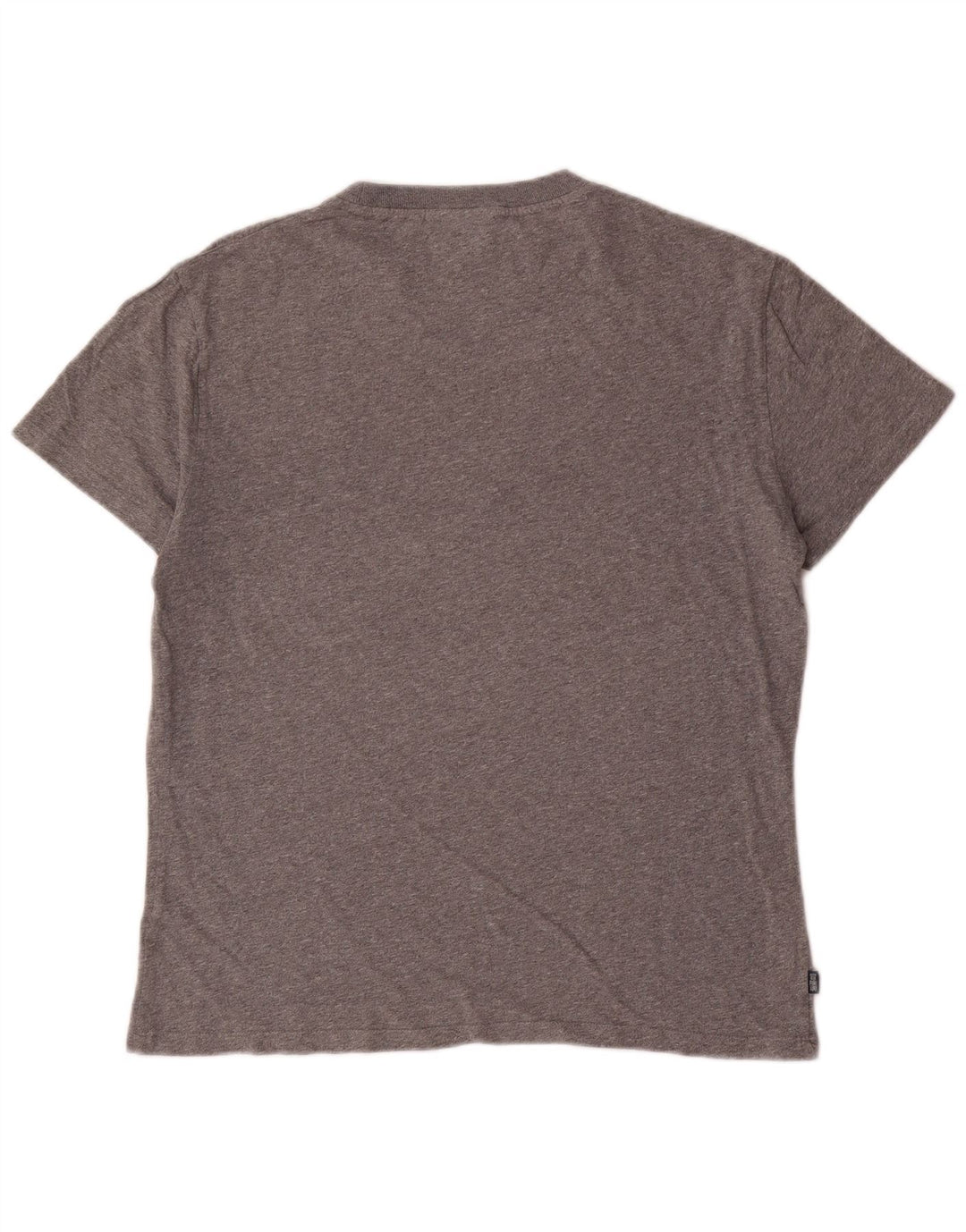 T-shirt damski Superdry Top UK 16, duży, szary, bawełniany w plamki