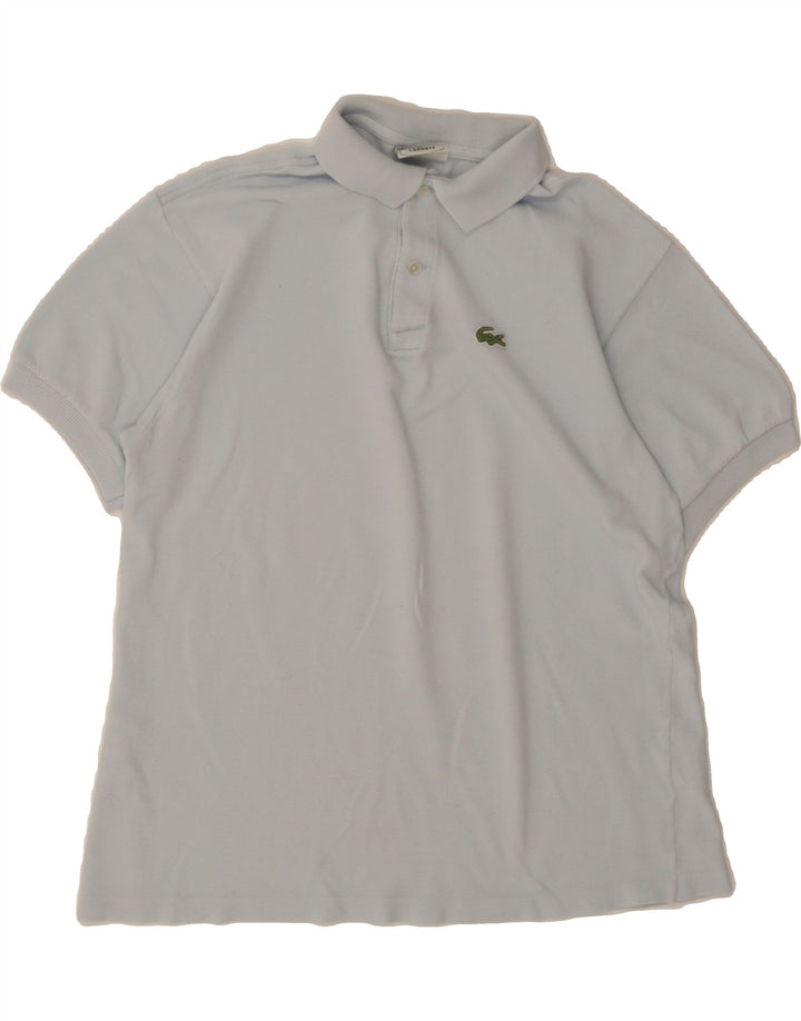LACOSTE Boys Polo Shirt 15-16 Years Blue Cotton Vintage Lacoste and Second-Hand Lacoste from Messina Hembry 
