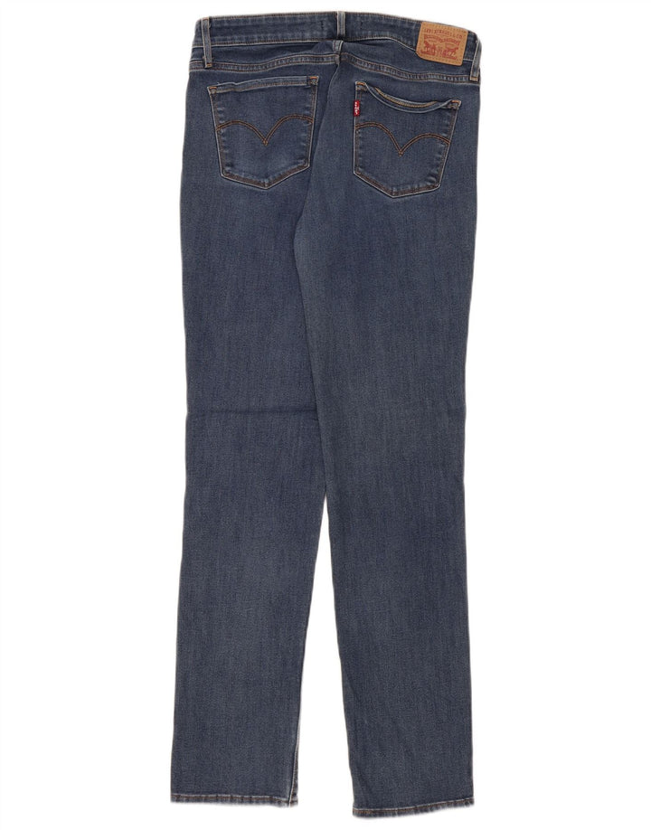 Damskie jeansy Levi's 712 Slim W30 L32 Niebieskie bawełniane