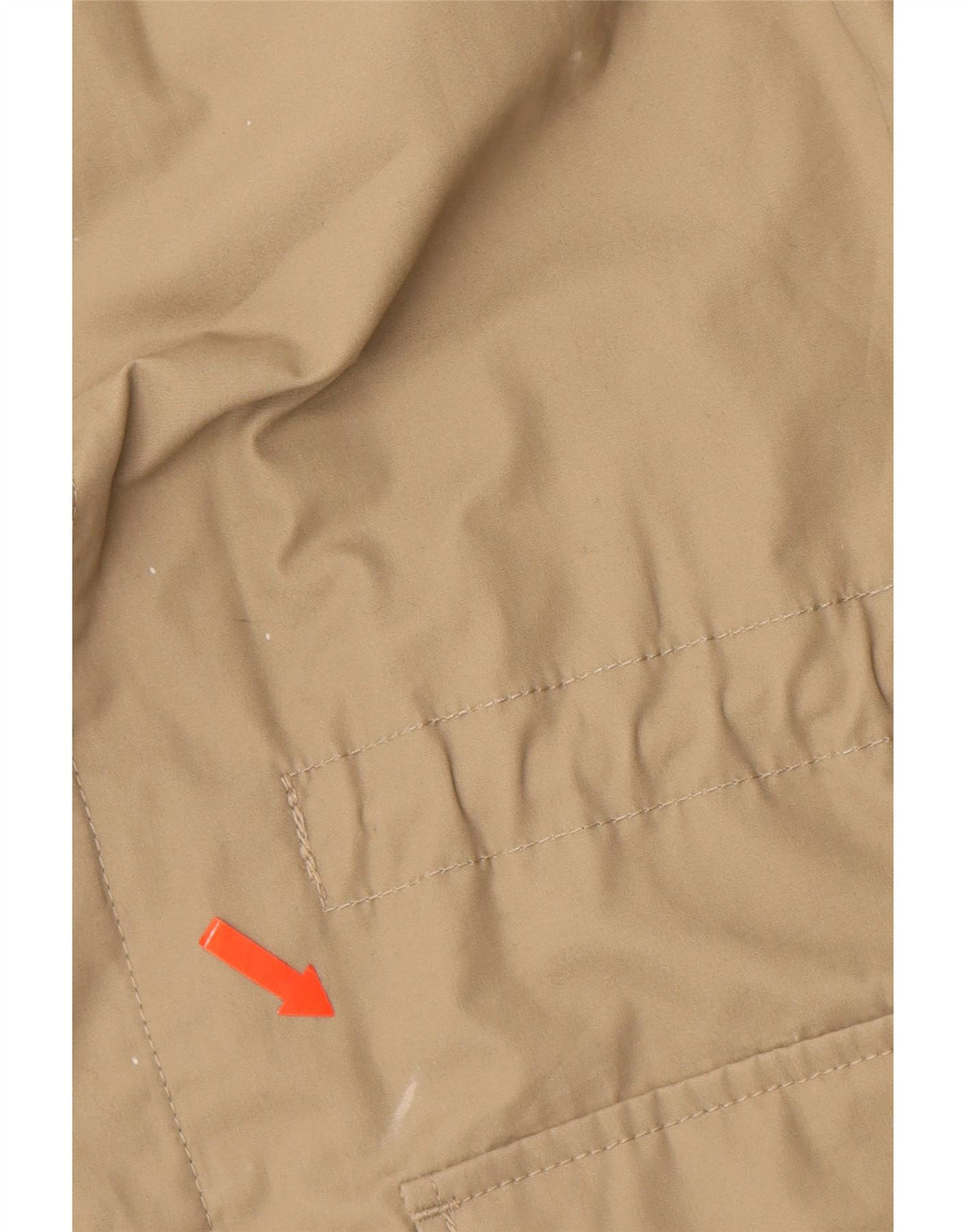 Męska kurtka użytkowa LYLE & SCOTT UK 40, duża, beżowa, bawełniana