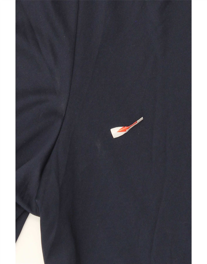 Męskie spodenki sportowe Nike Dri Fit Slim, duży, granatowy, kolorowy poliester
