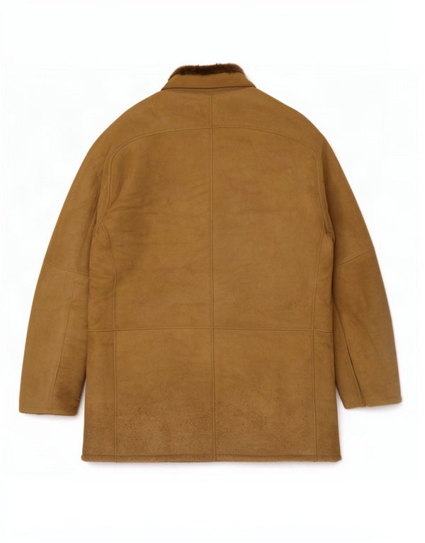Vintage męska kurtka Shearling IT 50 Large Brown