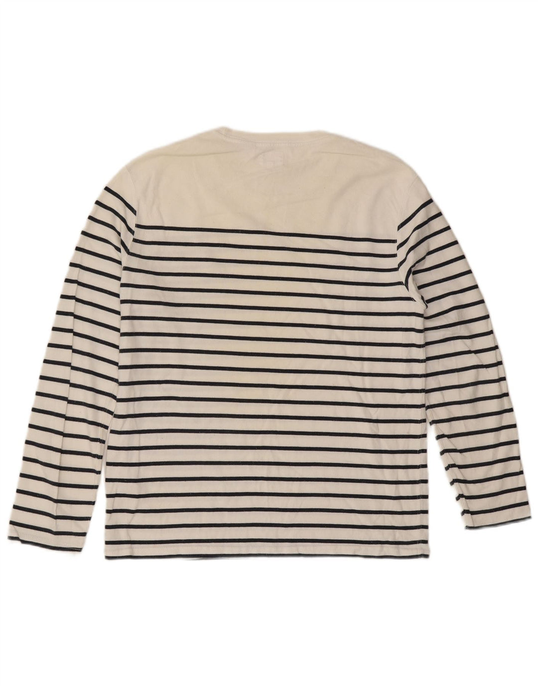 Męski top Levi's z długim rękawem, bawełniany w średnie białe paski