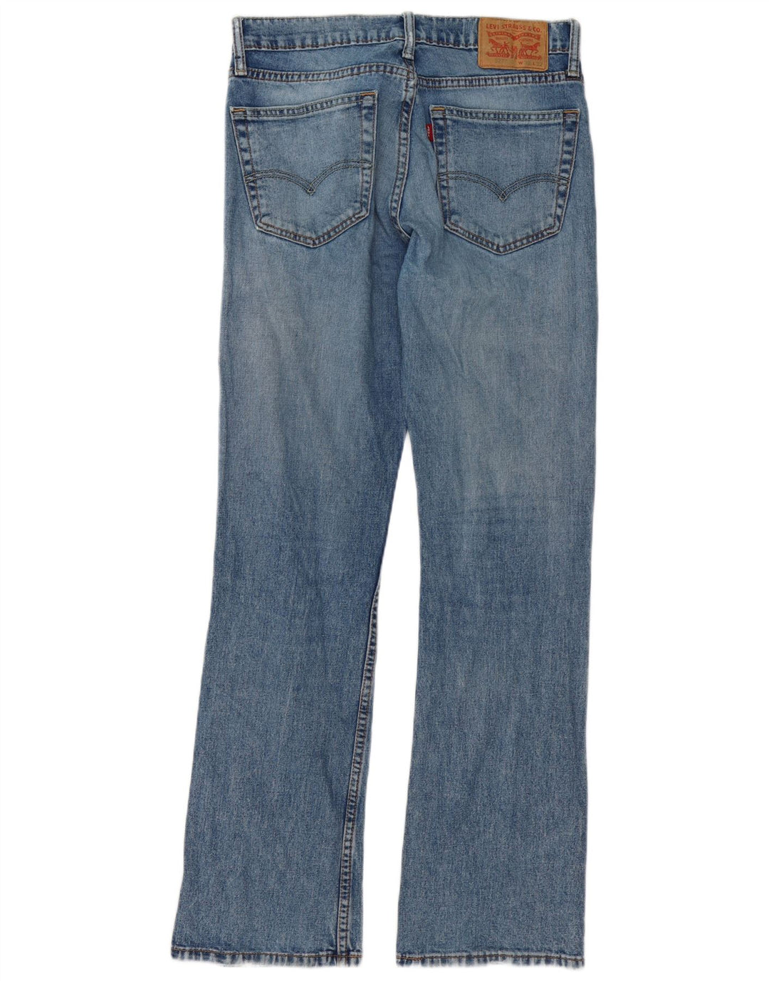 Męskie jeansy Levi's 527 Bootcut W32 L32 Niebieska bawełna